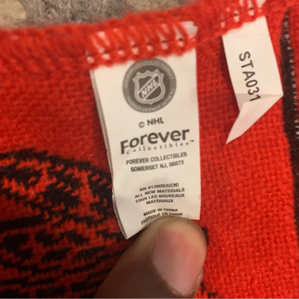 Chicago Blackhawks NHL‎ Forever Collectibles Scarf OSFA